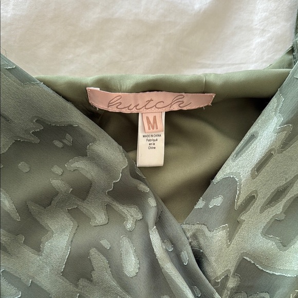 Elegant Green Bridesmaid Dress BHDLN - Picture 6 of 9